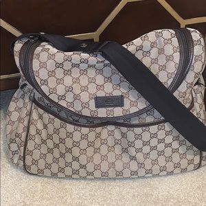 Gucci diaper bag